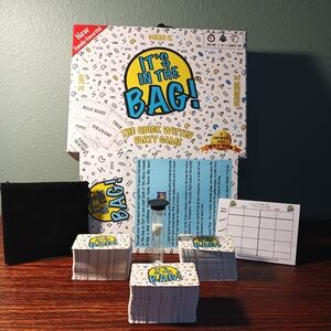 It's In The Bag Board Game Family Edition Age 10 to Adult Players 4+ Teams